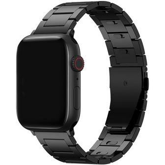 Titaniumband - Schwarz - Geeignet f&uuml;r Apple Watch 38mm / 40mm / 41mm / 42mm