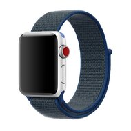 Sport Loop Armband - Dunkelblau - Geeignet f&uuml;r Apple Watch 44mm / 45mm / 46mm / 49mm