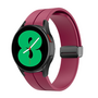 Samsung Galaxy Watch 4 - 40mm &amp; 44mm - D-Schnallen-Sportarmband - Bordeaux