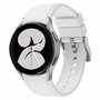 Samsung Galaxy Watch 4 - 40mm &amp; 44mm - Silikon-Sportband - Wei&szlig;