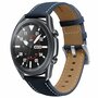 Samsung Galaxy Watch 4 Classic - 42mm &amp; 46mm - Premium Lederarmband - Dunkelblau