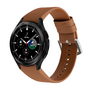 Samsung Galaxy Watch 4 Classic - 42mm &amp; 46mm - Lederband - Braun