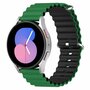 Samsung Galaxy Watch 3 - 41mm - Ocean Style Armband - Gr&uuml;n / schwarz