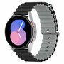 Samsung Galaxy Watch 3 - 41mm - Ocean Style Armband - Schwarz/Grau