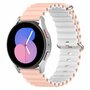 Samsung Galaxy Watch 3 - 41mm - Ocean Style Armband - Hellrosa / wei&szlig;