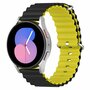 Samsung Galaxy Watch 3 - 41mm - Ocean Style Armband - Schwarz / gelb