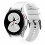 Samsung Galaxy Watch - 42mm - Silikon-Schnallenarmband - Wei&szlig;