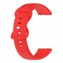 Samsung Galaxy Watch - 42mm - Festes Sportband - Rot