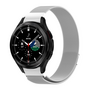 Samsung Galaxy Watch 4 Classic - 42mm / 46mm - Milanaise Armband (runder Anschluss) - Silber