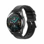 Garmin Vivoactive 4 / 4L - Leder + Silikonband - Schwarz