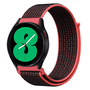 Garmin Vivoactive 4 / 4L - Sport Loop Armband - Rosa/Schwarz