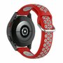 Garmin Forerunner 55 / 245 / 645 - Silikon-Sportarmband mit Schnalle - Rot + Grau