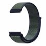 Garmin Forerunner 55 / 245 / 645 - Sport Loop Armband - Blau mit gr&uuml;nem Band