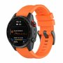 Silikon-Sportarmband - Orange - Garmin Approach S60 &amp; S62 / Instinct / Instinct 2 (Solar)