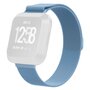 Fitbit Versa 1/ 2 &amp; Lite milanaise Armband - Gr&ouml;&szlig;e: Klein - Hellblau