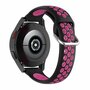 Silikon-Sportband mit Schnalle - Schwarz + Rosa - Samsung Galaxy Watch 5 (Pro) - 40mm / 44mm / 45mm