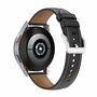 Luxuri&ouml;ses Lederarmband - Schwarz - Samsung Galaxy Watch 5 (Pro) - 40mm / 44mm / 45mm