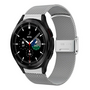 Samsung Galaxy Watch 4 Classic - 42mm &amp; 46mm - Milanaise-Armband mit Schlie&szlig;e - Silber