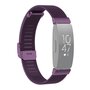 Fitbit Inspire Milanaise Armband mit Schnalle - Gr&ouml;&szlig;e: Gro&szlig; - Lila