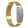 Fitbit Inspire Milanaise Armband mit Schnalle - Gr&ouml;&szlig;e: Gro&szlig; - Gold