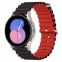 Ocean Style Armband - Schwarz / Rot - Samsung Galaxy Watch 6 - 40mm &amp; 44mm