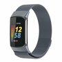 Milanaise-Armband - Grau - Geeignet f&uuml;r FitBit Charge 5 &amp; 6