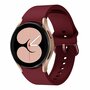 Klassisches Sportarmband - Weinrot - Samsung Galaxy Watch 6 - 40mm &amp; 44mm