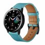 Lederarmband - Blau - Samsung Galaxy Watch 6 Classic - 47mm &amp; 43mm