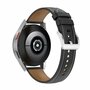 Garmin Vivomove 3 / HR / Luxe / Sport / Style / Trend - Luxuri&ouml;ses Lederarmband - Schwarz