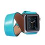 Kakapi Double Strap Armband - T&uuml;rkis - Geeignet f&uuml;r Apple Watch 44mm / 45mm / 46mm / 49mm