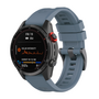 Silikon-Sportband - Grau-Blau - Garmin Fenix 7 / 6 / 5