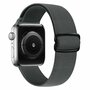 Solo Loop Nylonband - Dunkelgrau - Geeignet f&uuml;r Apple Watch 38mm / 40mm / 41mm / 42mm