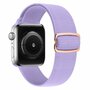 Solo Loop Nylonband - Lila - Geeignet f&uuml;r Apple Watch 38mm / 40mm / 41mm / 42mm