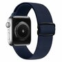 Solo Loop Nylonband - Dunkelblau - Geeignet f&uuml;r Apple Watch 44mm / 45mm / 46mm / 49mm