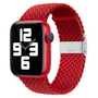 Geflochtenes Armband - Rot - Geeignet f&uuml;r Apple Watch 38mm / 40mm / 41mm / 42mm