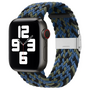 Geflochtenes Armband - Multicolour Dark - Geeignet f&uuml;r Apple Watch 44mm / 45mm / 46mm / 49mm