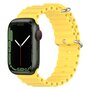 Ocean Armband - Gelb - Geeignet f&uuml;r Apple Watch 38mm / 40mm / 41mm / 42mm