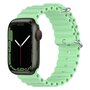 Ocean Armband - Hellgr&uuml;n - Geeignet f&uuml;r Apple Watch 38mm / 40mm / 41mm / 42mm