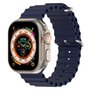 Armband Ocean - Marineblau - Geeignet f&uuml;r Apple Watch 42mm / 44mm / 45mm / 46mm / 49mm