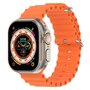 Ocean Armband - Orange - Geeignet f&uuml;r Apple Watch 42mm / 44mm / 45mm / 46mm / 49mm