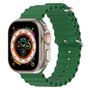 Ocean Armband - Gr&uuml;n - Geeignet f&uuml;r Apple Watch 42mm / 44mm / 45mm / 46mm / 49mm