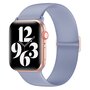 Elastisches Solo Loop Armband - Lavendel - Geeignet f&uuml;r Apple Watch 44mm / 45mm / 46mm / 49mm