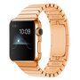 Gliederarmband Edelstahlband - Ros&eacute;gold - Geeignet f&uuml;r Apple Watch 38mm / 40mm / 41mm / 42mm