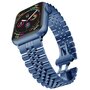 Metallgliederarmband - Blau - Geeignet f&uuml;r Apple Watch 38mm / 40mm / 41mm / 42mm