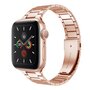 Stahlgliederarmband - Champagner Gold - Passend f&uuml;r Apple Watch 38mm / 40mm / 41mm / 42mm