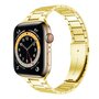 Stahlgliederarmband - Gold - Geeignet f&uuml;r Apple Watch 38mm / 40mm / 41mm / 42mm