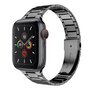 Stahlgliederarmband - Space Grau - Passend f&uuml;r Apple Watch 38mm / 40mm / 41mm / 42mm