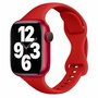 Sportarmband Slim Fit - Rot - Geeignet f&uuml;r Apple Watch 38mm / 40mm / 41mm / 42mm