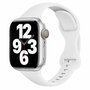 Sportarmband Slim Fit - Wei&szlig; - Geeignet f&uuml;r Apple Watch 44mm / 45mm / 46mm / 49mm