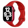 Sportarmband Slim Fit - Rot - Geeignet f&uuml;r Apple Watch 44mm / 45mm / 46mm / 49mm